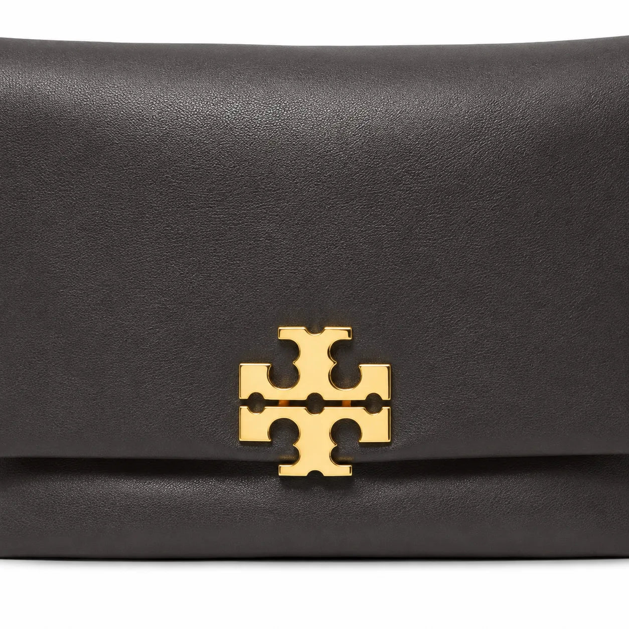 Tory Burch Eleanor | Caramel brown Nappa leather  adjustable shoulder strap  multiple carrying options  women's designer handbag