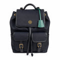 Tory Burch Virginia black adjustable shoulder strap lightweight travel/commuter bag
