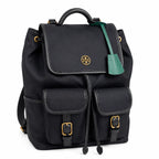 Tory Burch Virginia black adjustable shoulder strap lightweight travel/commuter bag
