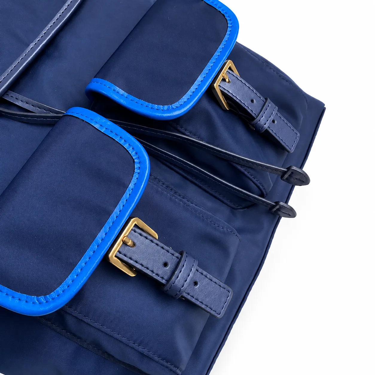Tory Burch Perry Royal Navy Blue Adjustable Shoulder Strap Lightweight Travel/Commuter Bag