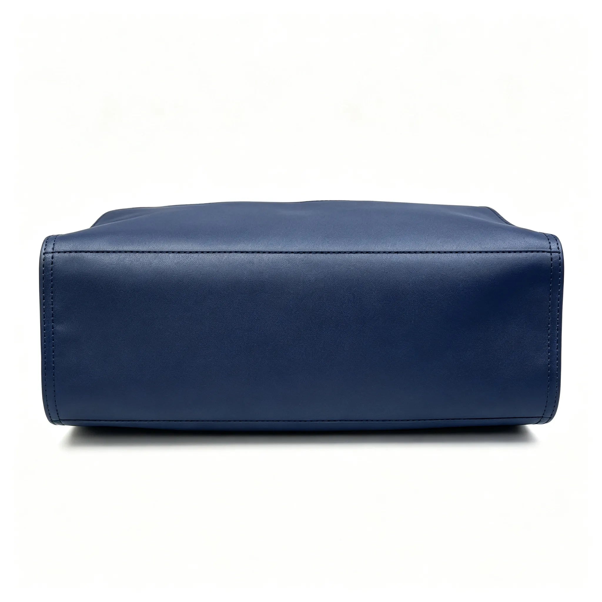Tory Burch Ella | Navy blue waterproof fabric double handles spacious interior women's business travel handbag