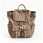 Tory Burch Perry taupe adjustable shoulder strap lightweight travel/commuter bag women's style