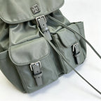 Tory Burch Virginia Sage Green and Adjustable Shoulder Strap Lightweight Travel/Commuter Bag