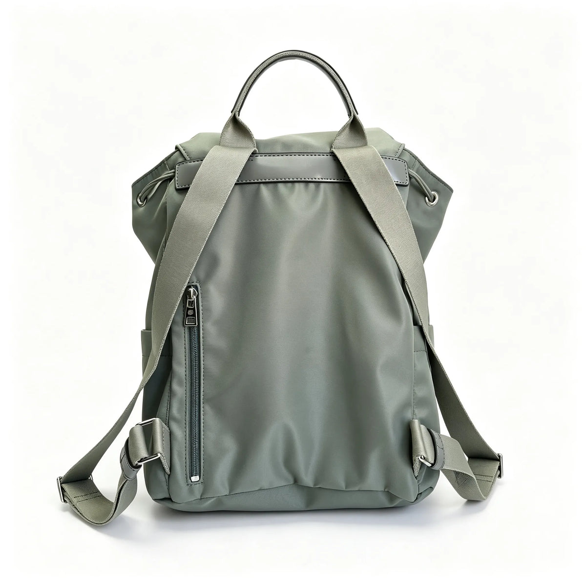 Tory Burch Virginia Sage Green and Adjustable Shoulder Strap Lightweight Travel/Commuter Bag