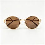 Miu Miu SMU 52Y Series Retro Metal Oval Sunglasses