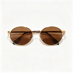 Miu Miu SMU 52Y Series Retro Metal Oval Sunglasses