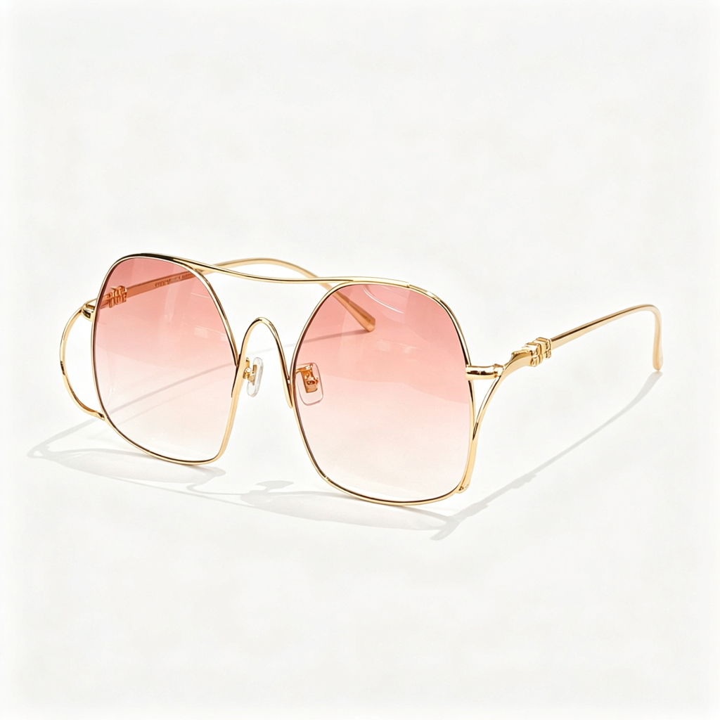 Miu Miu SMU A58 series metal frame sunglasses