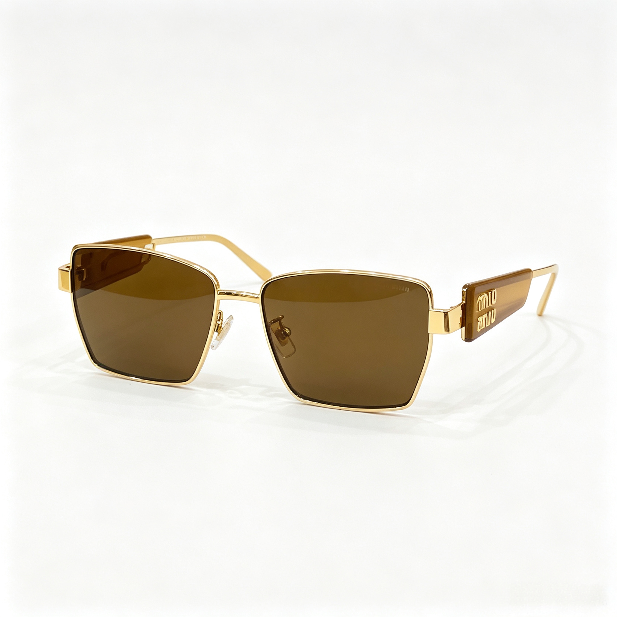 Miu Miu MU 53WS series metal square sunglasses